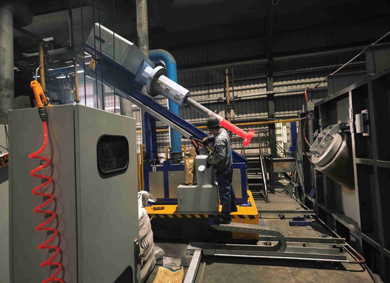 Furnace Side Wall Rotary Flux 